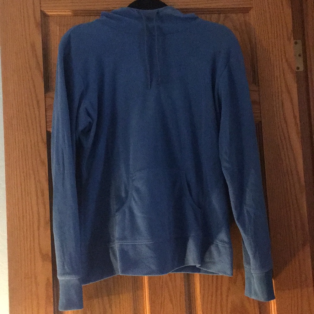 Light Blue Womens Large Columbia Pullover Fleece